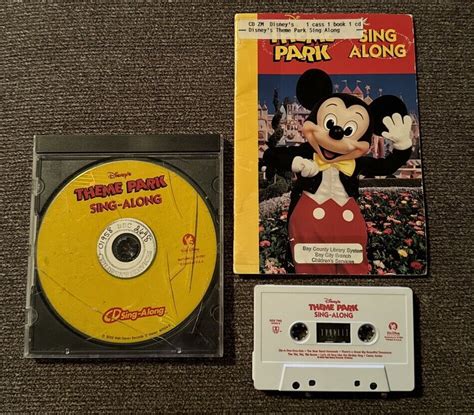 Disneys Theme Park Sing Along Cd 2002 Mickey Mouse Its A Small World