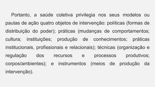 Aula Introdu O Geral A Sa De Coletiva Princ Pios E Conceitos Pptx