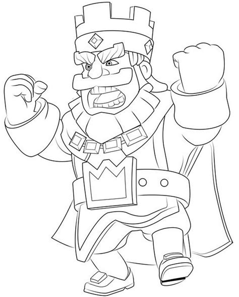 Dibujos Para Colorear Clash Royale