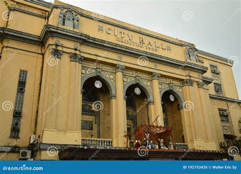 Manila City Hall Facade In Manila Philippines Editorial Photo Image