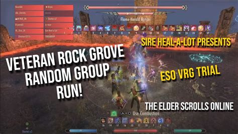 Eso Veteran Rock Grove Random Run Is It Possible The Elder Scrolls