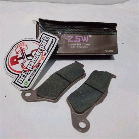 Jual KAMPAS REM CAKRAM DEPAN FULSAR DISCPAD BRAKE PAD BAJAJ FULSAR