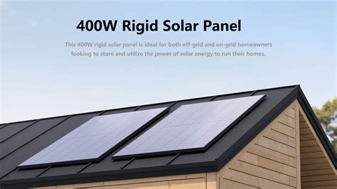 Ecoflow 400w Rigid Solar Panel Tech Guy Sa