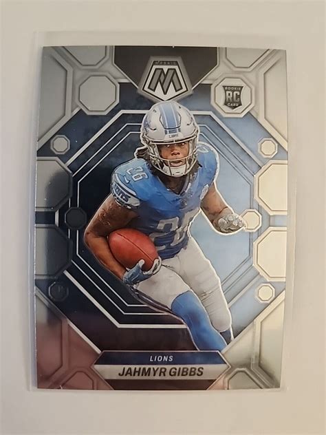 Jahmyr Gibbs RC 2023 Panini Mosaic Prizm Rookie 324 PRIZM EBay