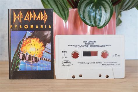 Def Leppard Pyromania Cassette Tape Dolby Glam Rock Mercury Etsy