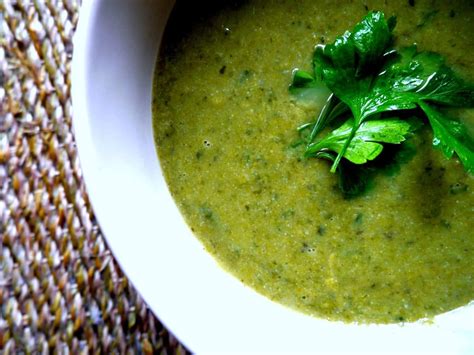 Cleansing Pure Green Soup Nourish Every Day