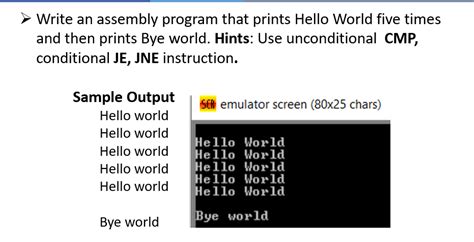 Solved Transcribed Image Text Write An Assembly Program That