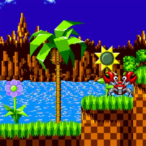 Green Hill Zone Sonic The Hedgehog Sega Genesis 1991 Rnostalgia