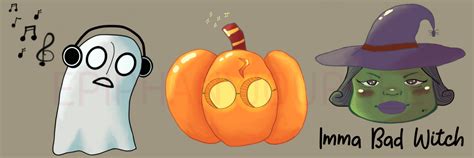 Halloween Emotes By Nabitattoo On Deviantart