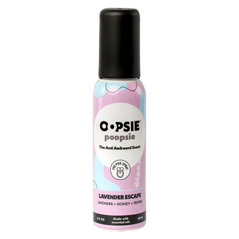 Toilet Spray I Lavender Escape I Single Bottle I 2oz By Oopsie Poopsie