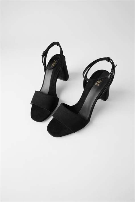 Zara Block Heel Sandals Mebu