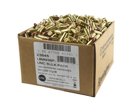 Remington Umc 9mm 115 Gr 1000 Rounds