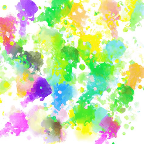 Splattered Soft Rainbow Colors Creative Fabrica