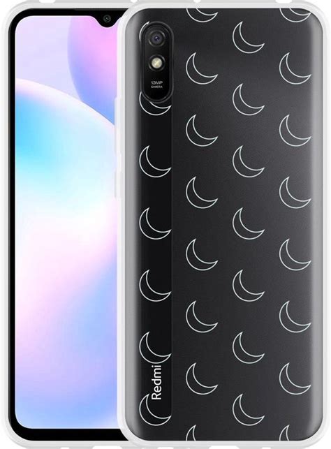 Xiaomi Redmi 9A Hoesje Maanpatroon II Designed By Cazy Bol