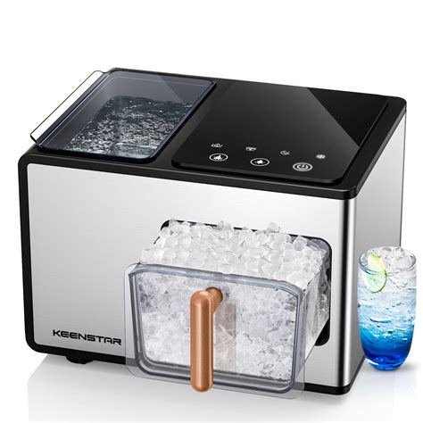 Keenstar Nugget Ice Maker Countertop Lbs H Pebble Ice Maker With