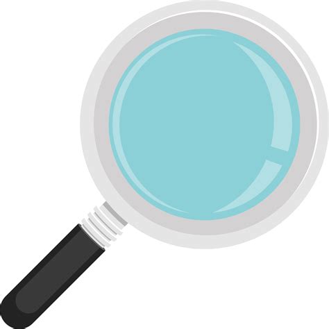 Magnifying Glass Clipart Design Illustration 9384325 Png