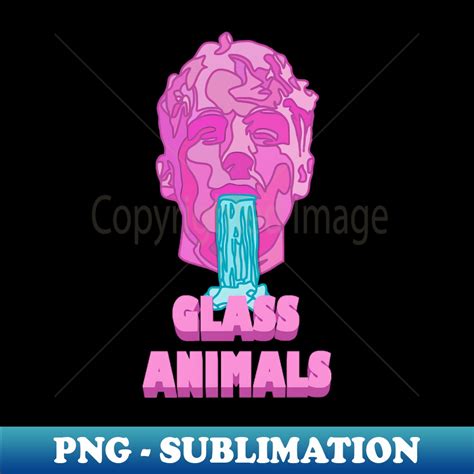 Glass Animals Soda Waterfalls Head And Logo Unique Sublima Inspire