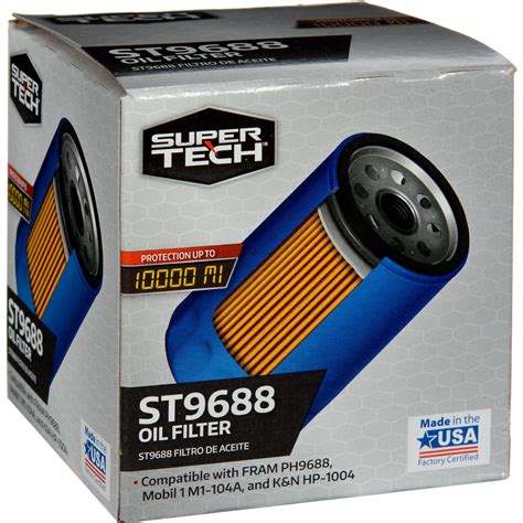 Supertech St Cross Reference Oil Filters Oilfilter