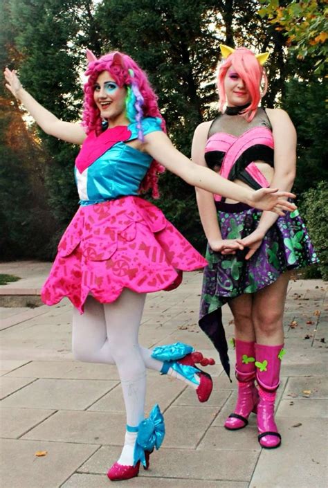 2710035 Safe Artist Sarahndipity Cosplay Fluttershy Pinkie Pie