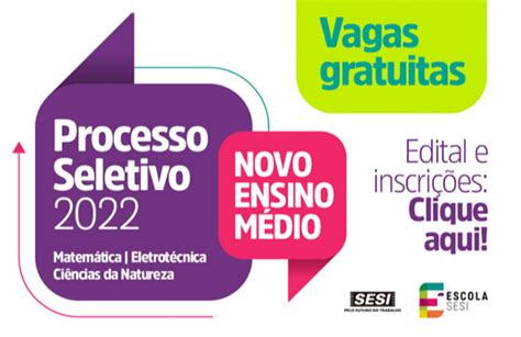 Edital Processo Seletivo 2022 Vagas Gratuitas