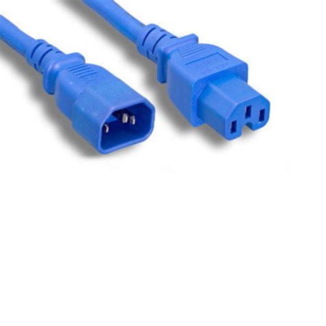 Kentek Blue Feet Ac Power Cable For Hp Procurve Poe Power Supply