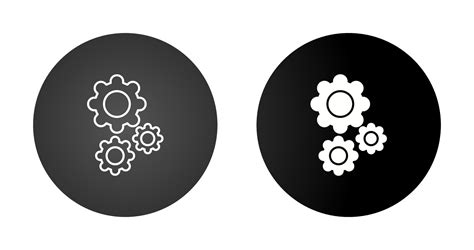 Cogwheel Vector Icon 23644701 Vector Art At Vecteezy