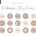 Earth Tones Instagram Story Highlight Icons Autumn Ig Highlight Icons