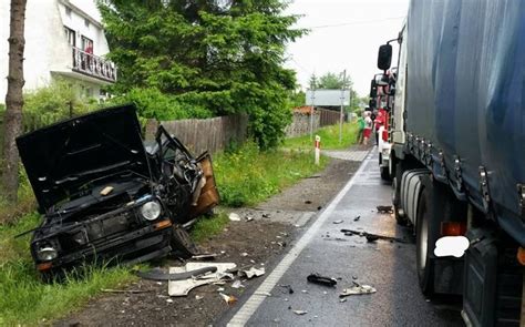 Tragiczny Wypadek Na Granicy Powiat W Pod Ko A Tira Wjecha A Osob Wka