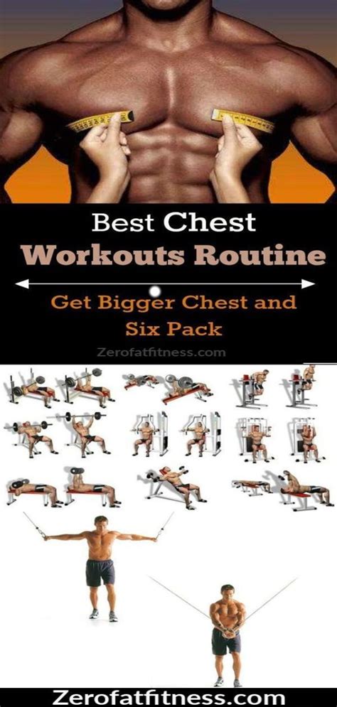 Best Chest Exercises Routine For Men Bodybuilding Get Bigger Chest