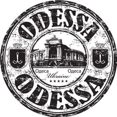 Amazon Odessa City Ukraine Travel Stamp Car Bumper Sticker Decal