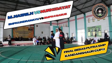 TANDING SILAT KANDANGHAUR CUP II TAHUN 2023 FINAL KELAS BEBAS PUTRA