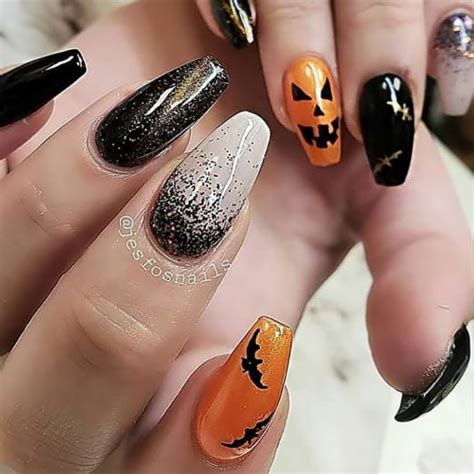 24 Acrylic Halloween Nail Design Ideas Beautiful Dawn Designs