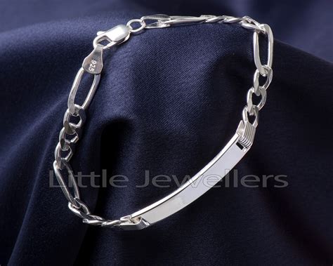 simple and elegant men silver bracelet – Little Jewellers