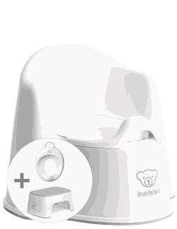 Potty training bundle in white/gray bpa-free plastic, perfect toilet ...