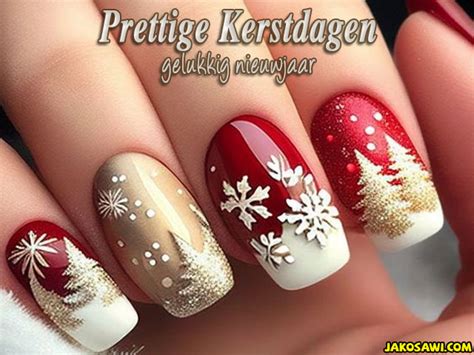 Jakosawi Gratis Wenskaarten E Cards Prettige Kerstdagen Nagels