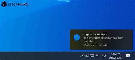 How To Cancel Shutdown On Windows 10 StackHowTo