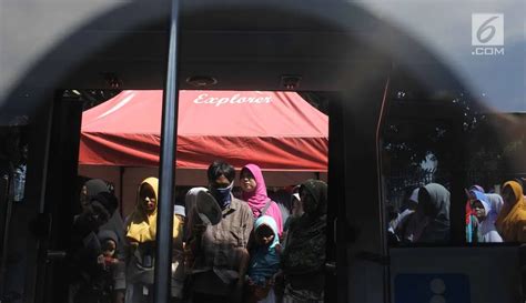 Foto Bus Tingkat Wisata Ramai Peminat Di Libur Panjang Akhir Pekan