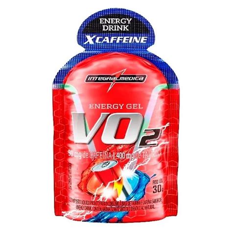 Gel Energético Vo2 Xcaffeine 30G Energy Drink Integralmedica