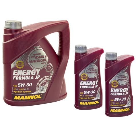 Mannol Motor L W Energy Formula Liter X Liter Online Im Mv