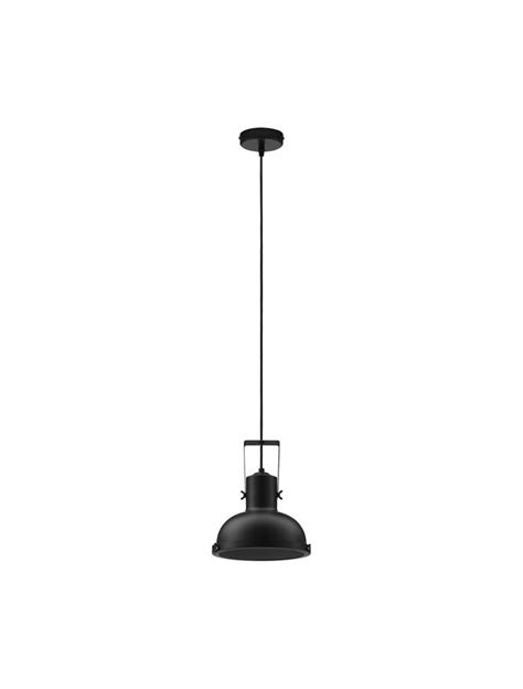 Nova Luce Modern Pendant Metal Luminaires Ruvi Matt Black Metal