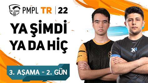 2022 PMPL Türkiye 2 Sezon 3 Aşama 2 Gün Güz mevsimi PUBG MOBILE