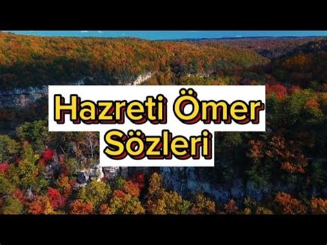 Hazreti Ömer Sözleri YouTube