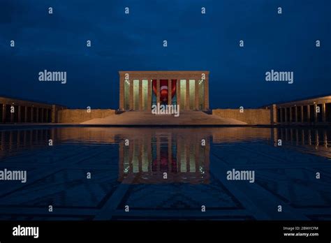 Anitkabir Ist Das Mausoleum Des Gr Nders Der T Rkischen Republik