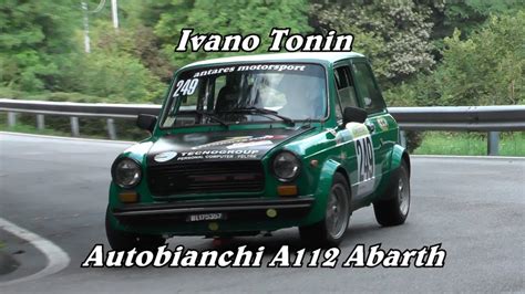 HILLCLIMB SALITA ALPE DEL NEVEGAL 2021 IVANO TONIN AUTOBIANCHI A112