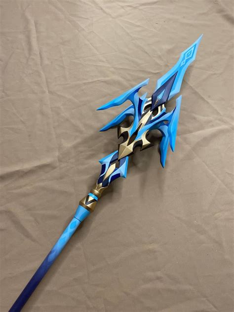 Calamity Queller Polearm From Genshin Impact Made By Me Rcosplayprops