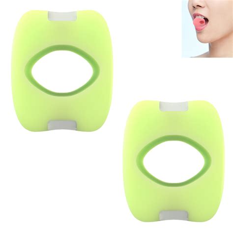 Jawline Exerciser For Men And Women 2pcs Silicone Jaw Exerciser Tablets