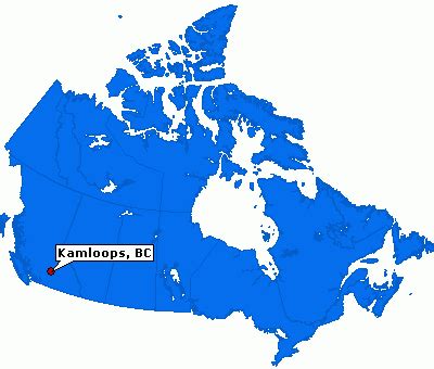 Kamloops-map – Gymnastics Coaching.com