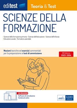 Test Scienze Della Formazione Primaria Manuale Di Teoria