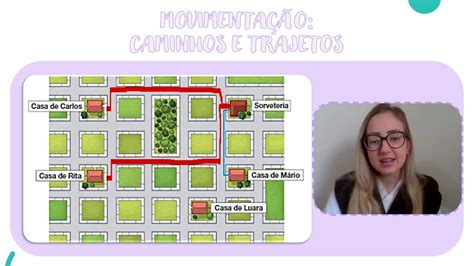 Movimentação caminhos e trajetos Aula 3º ano YouTube