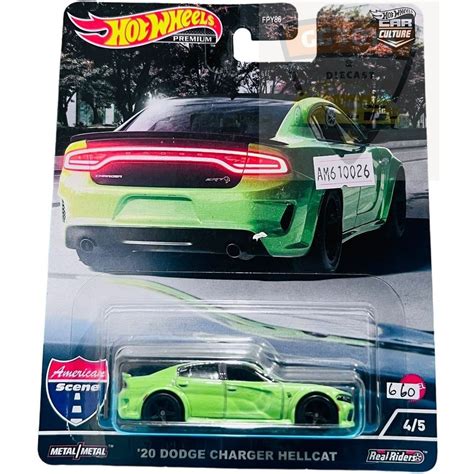 Jual Hotwheels Hot Wheels Premium Car Culture Dodge Charger Hellcat Shopee Indonesia